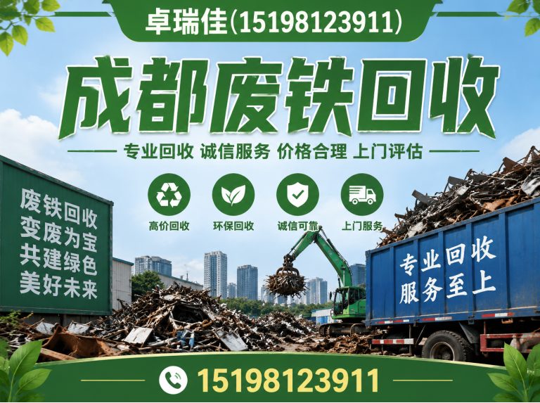 郫都区成都废铁回收展示图